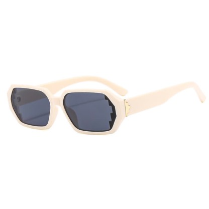 Spykay™ SG60689 Unisex Leopard Pattern Geometric Frame Sunglasses - Beige - image 19