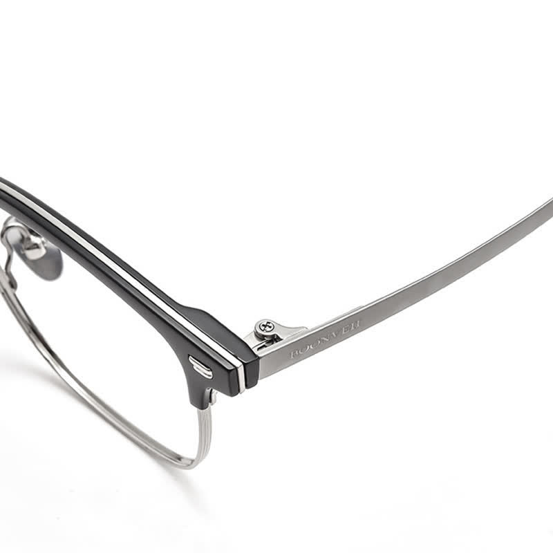 Spykay™ EG26919 Unsiex Retro Square Frame Anti-blue Light Browline Glasses - image 16