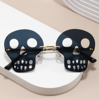 Spykay™ SG60988 Halloween Skull Ghost Sunglasses for Women Men - image 5