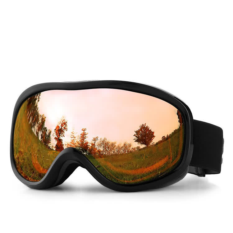 Spykay™ SG60965 Anti Fog Over Glasses Ski Goggles for Men Women  - Black/Orange - image 6