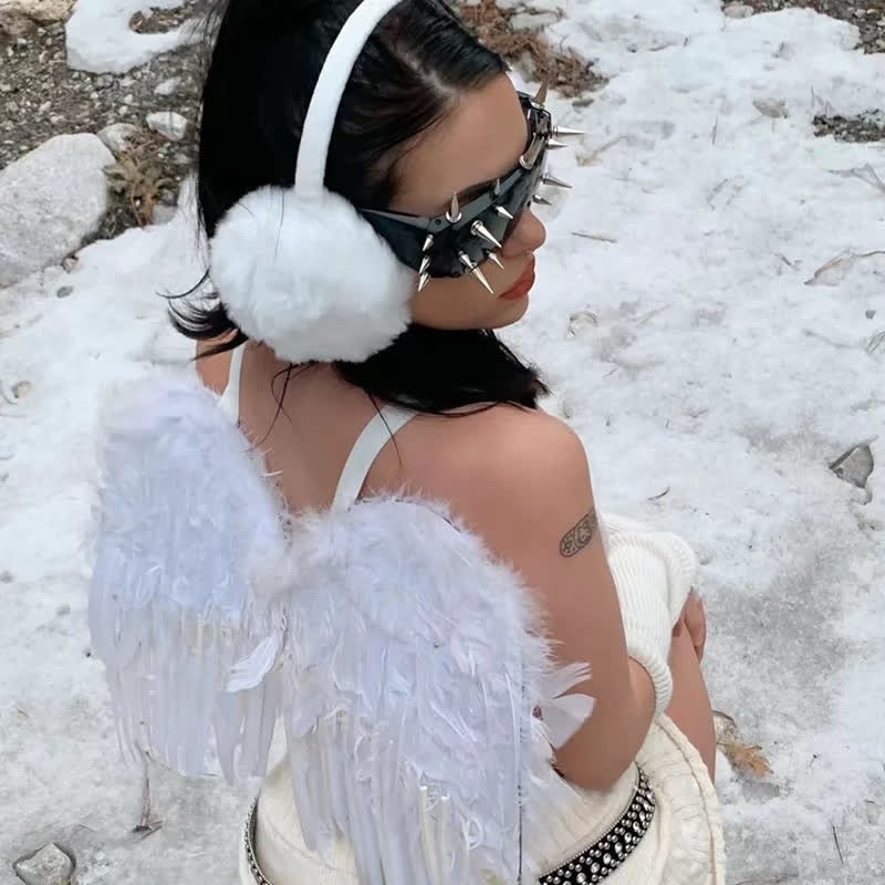 Spykay™ SG60834 Rivet Decor Y2K Cyberpunk Hipster Sunglasses - image 16