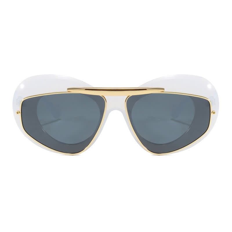 Spykay™ SG60876 Y2K Vintage Cat-Eye Trendy Aviator Sunglasses