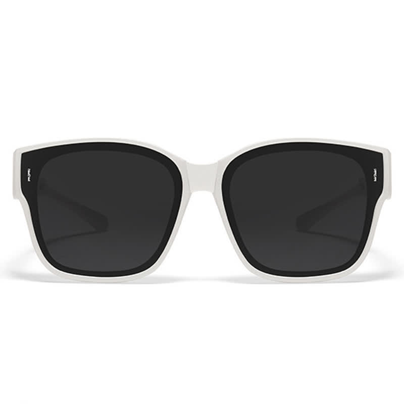 Spykay™ SG60956 Fit Over Glasses Square Frame Foldable Sunglasses for Women Men - image 18