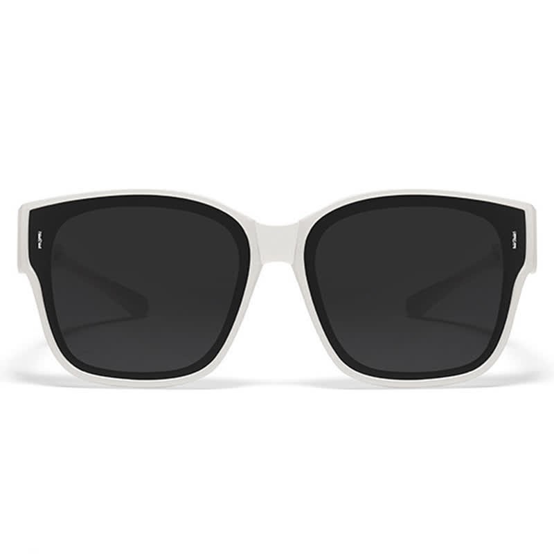 Spykay™ SG60956 Fit Over Glasses Square Frame Foldable Sunglasses for Women Men - image 18