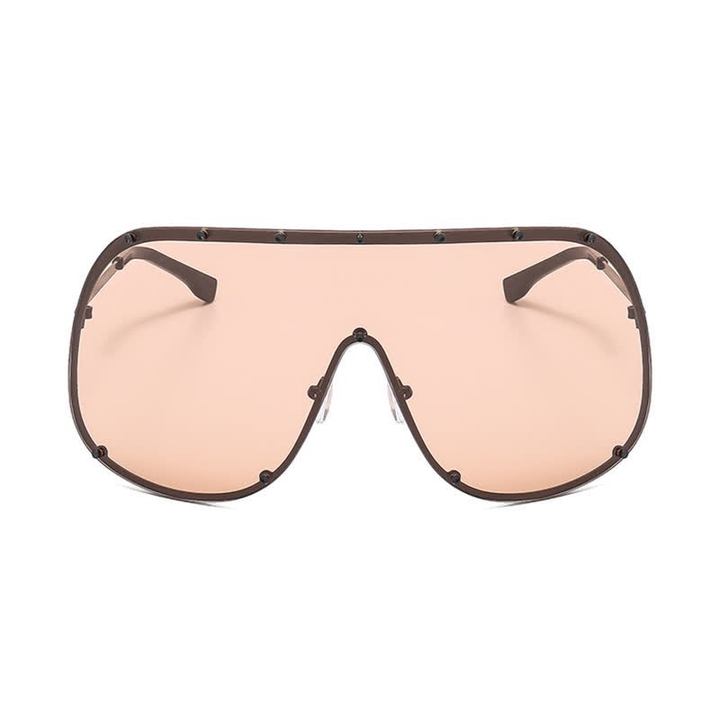 Spykay™ SG60757 Unisex Hipster One-piece Polarized Aviator Sunglasses - image 17