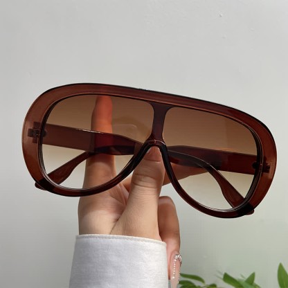 Spykay™ SG61001 Unisex Oversized One-piece Frame Aviator Sunglasses  - image 13