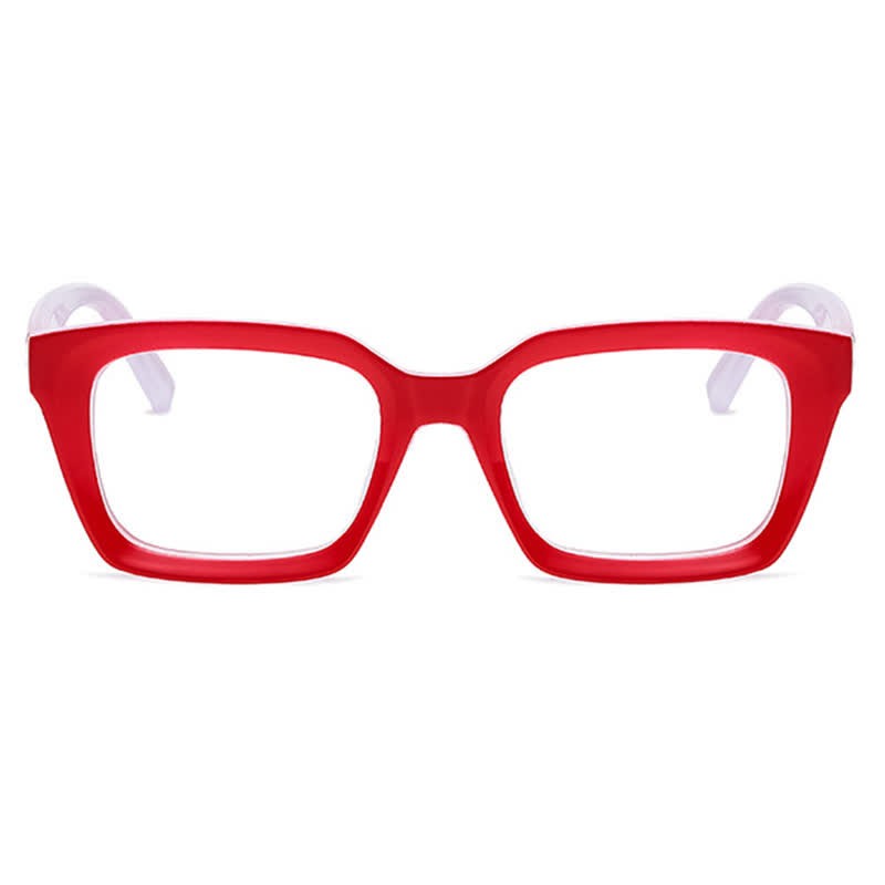 Spykay™ EG26877 Classic Simple Square Frame Concave Lenses Anti-blue Light Thick Glasses - image 16