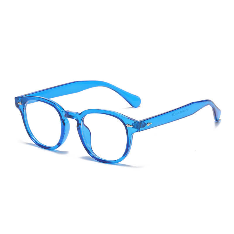 Spykay™ EG26875 Retro Round Frame Anti-blue Light Glasses - Blue - image 21
