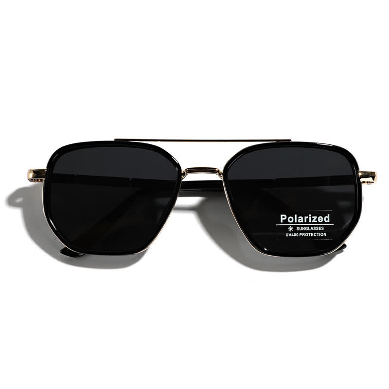 Spykay™ SG60733 Geometric Frame Double Bridges Driving Polarized Sunglasses - image 8