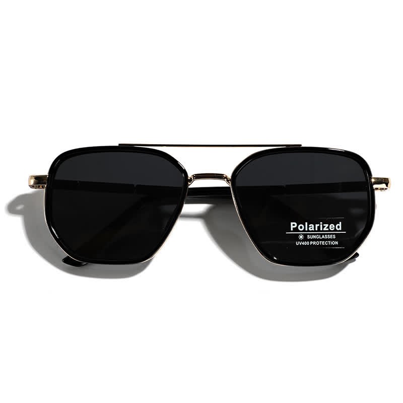 Spykay™ SG60733 Geometric Frame Double Bridges Driving Polarized Sunglasses - image 8