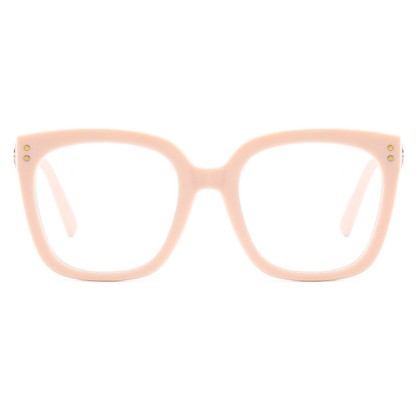 Spykay™ EG26773 Square Frame Oversized Hollow-out Anti-blue Light Glasses