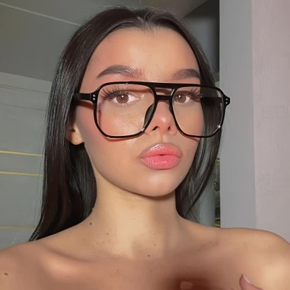 Spykay™ EG26676 Double Bridges Square Frames Anti-blue Light Eyeglasses - image 9