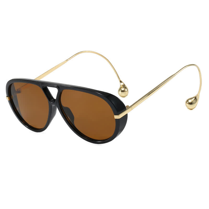 Spykay™ SG60673 Double Bridges Metal Temples Aviator Sunglasses - image 18