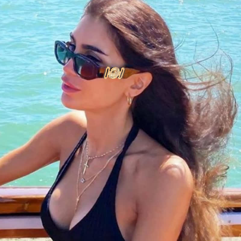 Spykay™ SG60708 Geometric Frames Thickened Temples Sunglasses - image 8