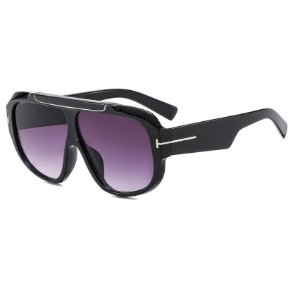 Spykay™ SG60883 'T' Design Oversized Aviator Sunglasses