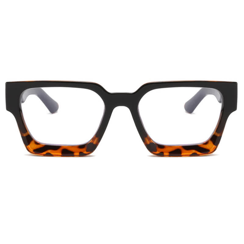 Spykay™ EG26761 Hipster Square Frame Concave Lenses Classic Retro Glasses