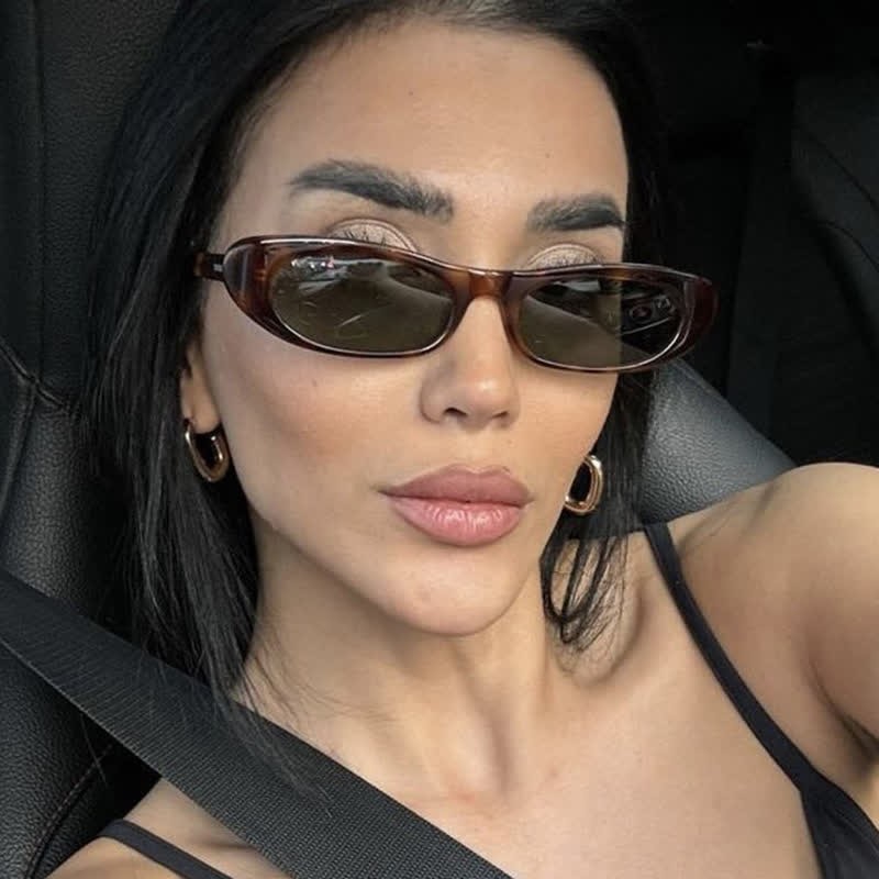 Spykay™ SG60699 Small Oval Frames Cat-Eye Sunglasses - image 10