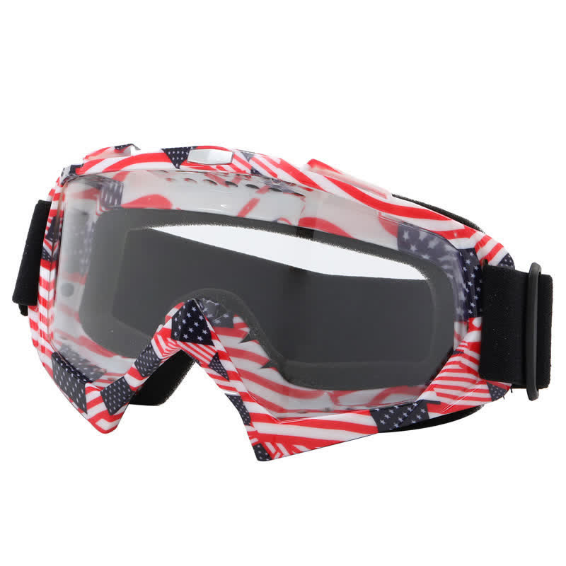 Spykay™ SG61023 Fit Over Glasses Unisex-Adult Anti Wind Ski Goggles for Outdoor Activities - Red/Clear - image 23