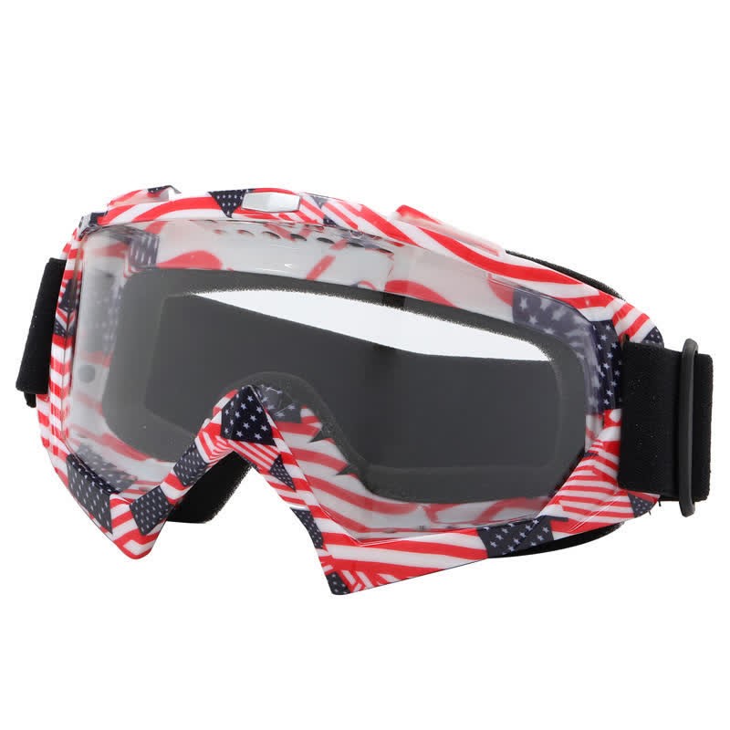 Spykay™ SG61023 Fit Over Glasses Unisex-Adult Anti Wind Ski Goggles for Outdoor Activities - Red/Clear - image 23