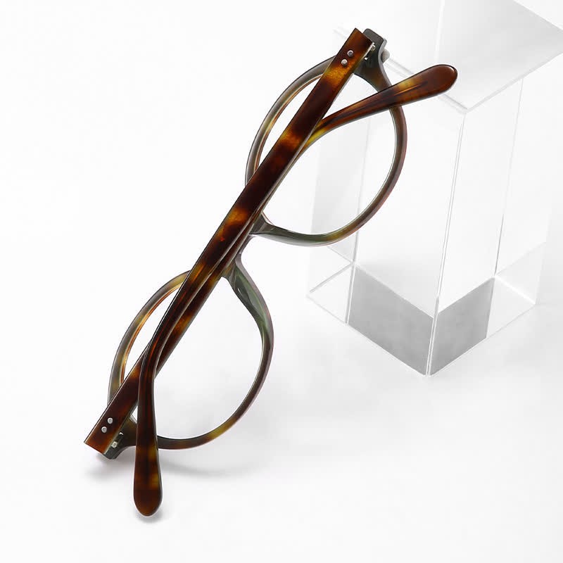 Spykay™ EG26718 Hipster Simple Round Frame Anti-blue Light Glasses - image 5