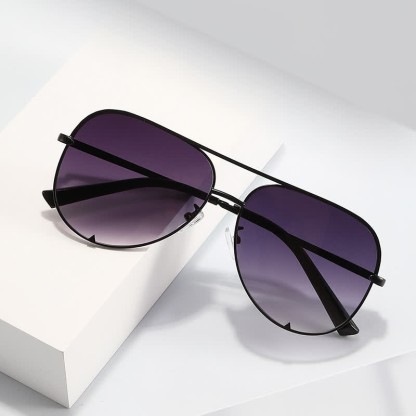 Spykay™ SG60837 Vintage Double Bridges Aviator Frame Sunglasses For Driving