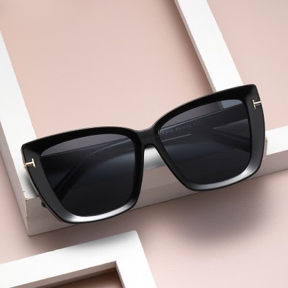 Spykay™ SG60753 'T' Design Square Frame Oversized Sunglasses