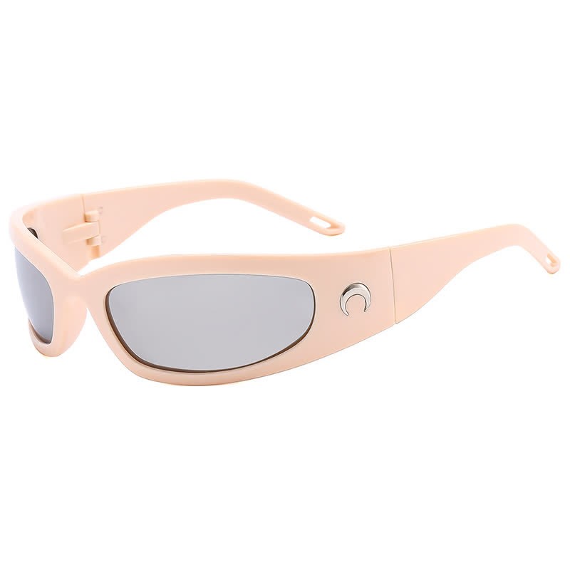 Spykay™ SG60917 Moon Print Retro-Vintage Y2K Sports Sunglasses