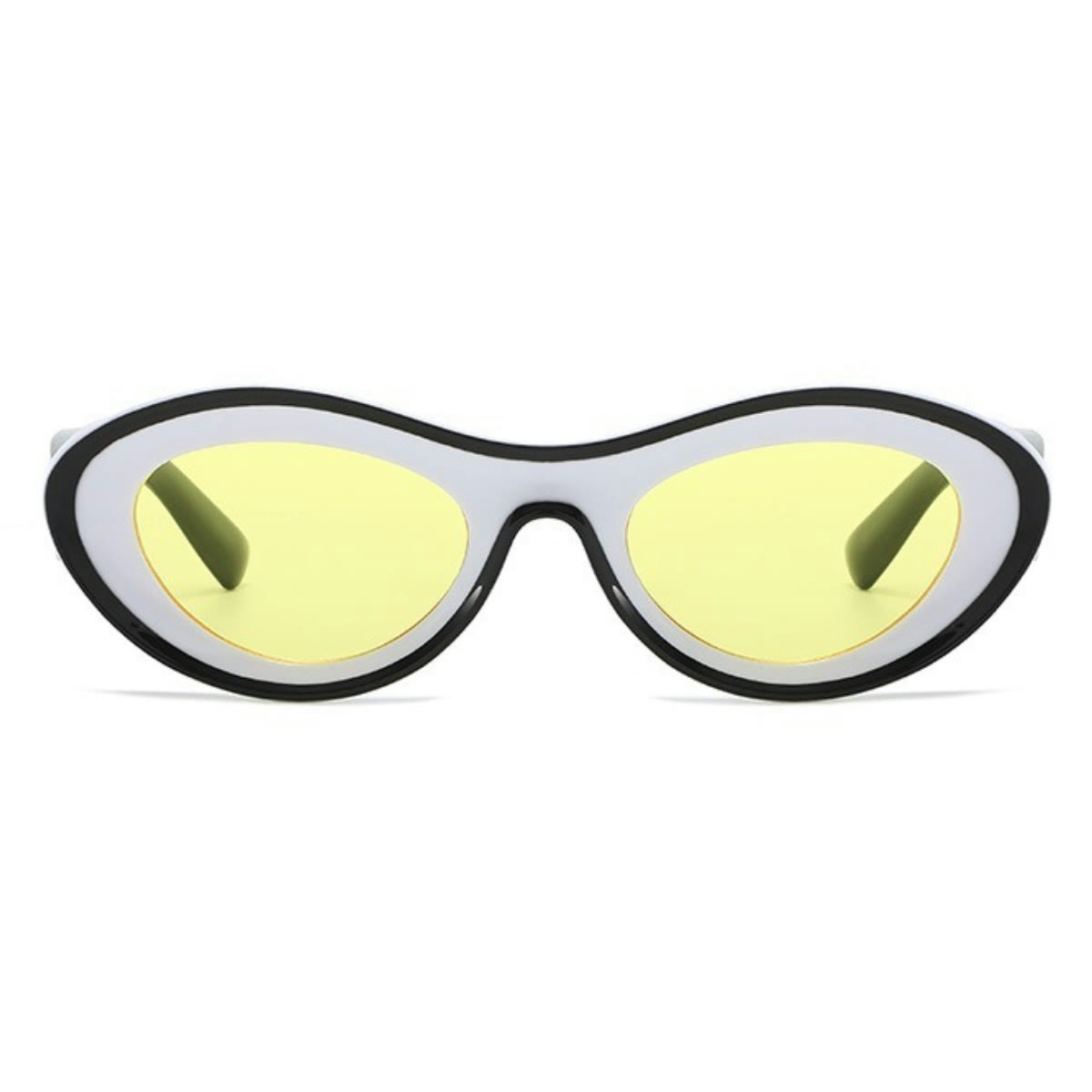 Spykay™ SG1011 Y2K Oval Frame Dopamine Color Sunglasses