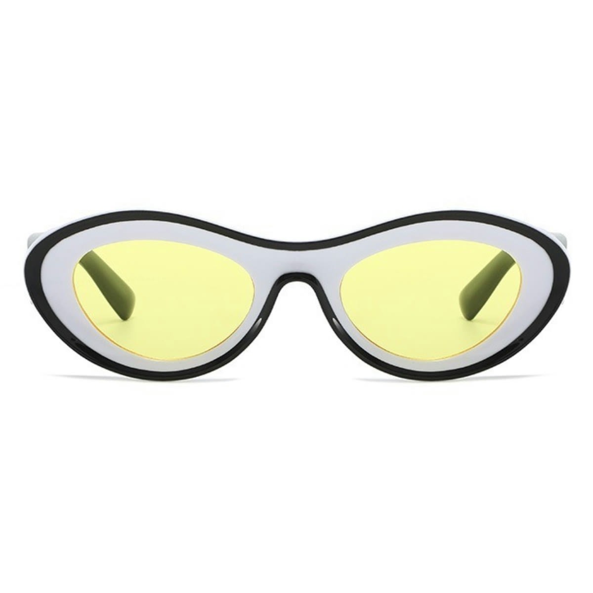 Spykay™ SG1011 Y2K Oval Frame Dopamine Color Sunglasses