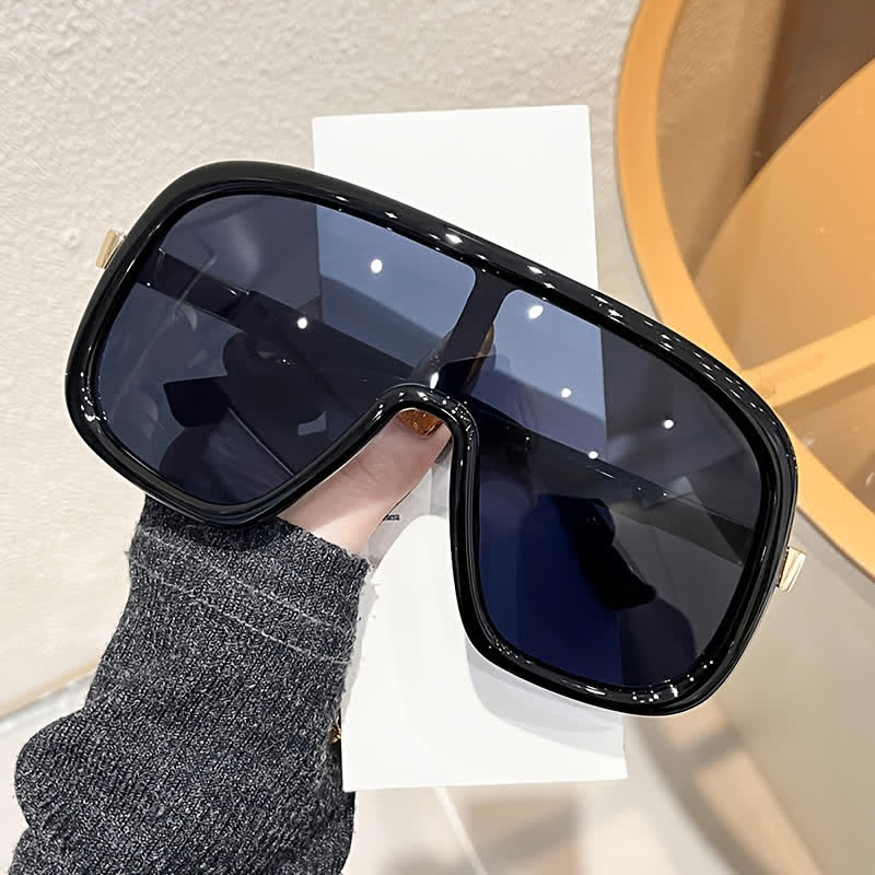 Spykay™ SG60952 Flat Top Double Bridges Oversized Trendy Aviator Sunglasses - image 9