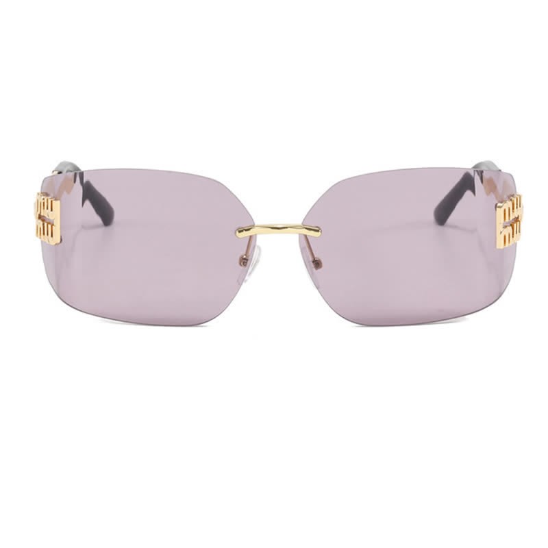 Spykay™ SG60676 Y2K Rectangle Frame Rimless Sunglasses - image 14