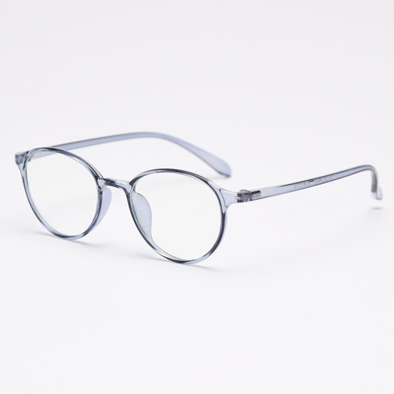 Spykay™ EG26866 Oval Frame Anti-blue Light Simple Classic Lightweight Glasses  - Dark Blue - image 16