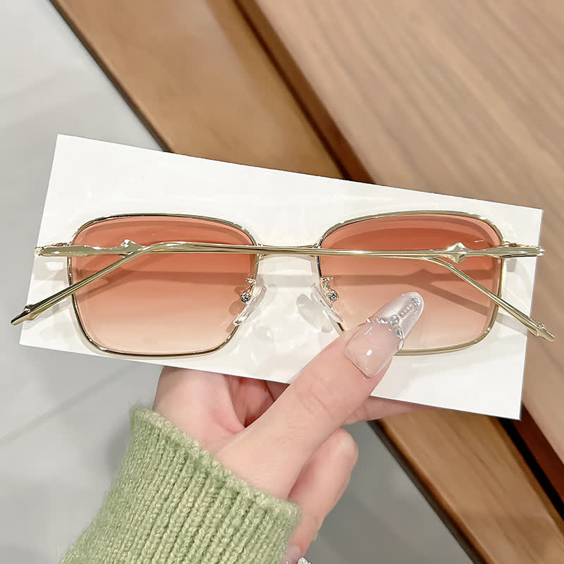 Spykay™ SG60666 Metal Rectangle Frame Sunglasses - image 12