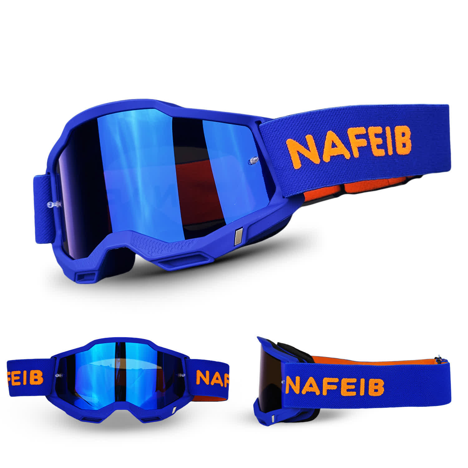 Spykay™ SG61041 Unisex Outdoor Windproof  Ski Goggles,Off-Road Riding Goggles, Motorcycle Goggles - Blue/Blue - image 18