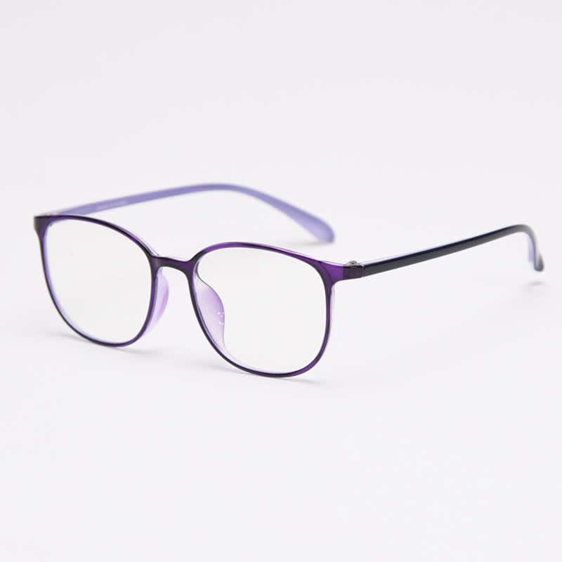 Spykay™ EG26864 Square Frame Anti-blue Light Simple Classic Glasses  - Purple - image 7
