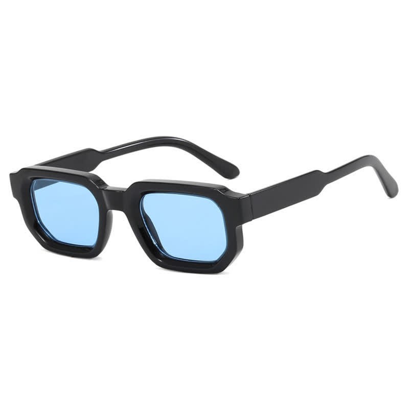 Spykay™ SG60700 Small Rectangle Frames Vintage Sunglasses - Black/Blue - image 12