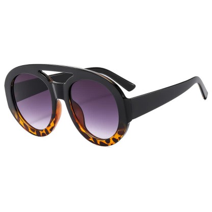 Spykay™ SG60741 Round Frame Double Bridges Oversized Aviator Sunglasses - image 20