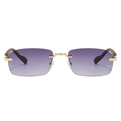 Spykay™ SG60831 Women's Rectangle Frame Rimless Sunglasses