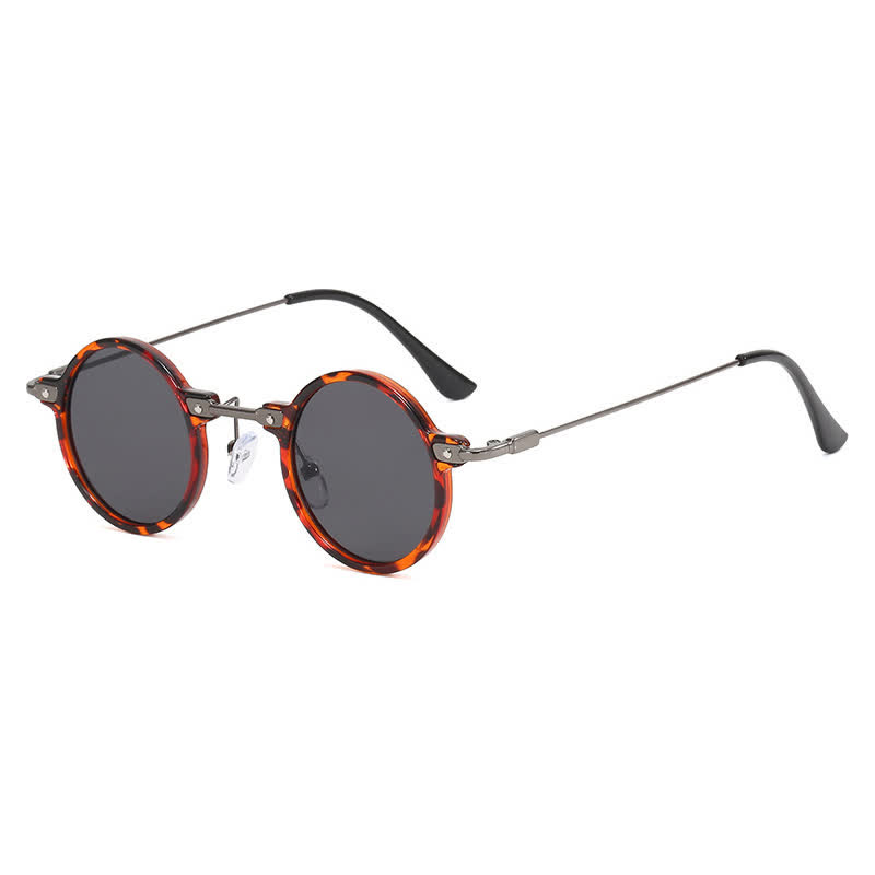 Spykay™ SG60899 Retro Punk Small Round Frame Classic Sunglasses