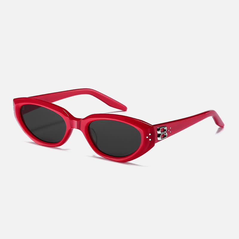 Spykay™ SG60767 Unisex Cat-Eye Fashion Sunglasses with Nylon Lense - Red - image 15