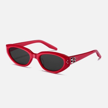 Spykay™ SG60767 Unisex Cat-Eye Fashion Sunglasses with Nylon Lense - Red - image 15