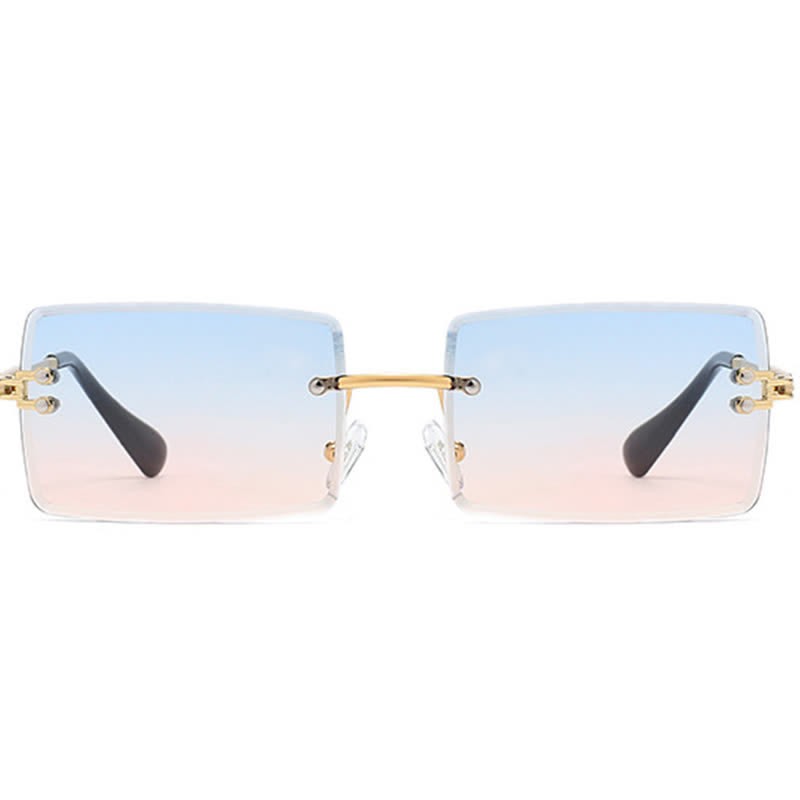 Spykay™ SG60744 Rimless Rectangle Frame Fashion Sunglasses - image 48