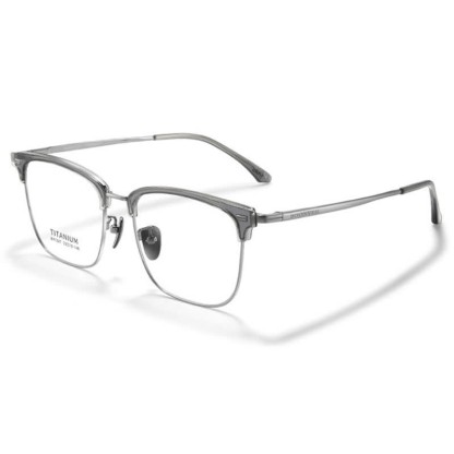 Spykay™ EG26919 Unsiex Retro Square Frame Anti-blue Light Browline Glasses - Grey - image 5