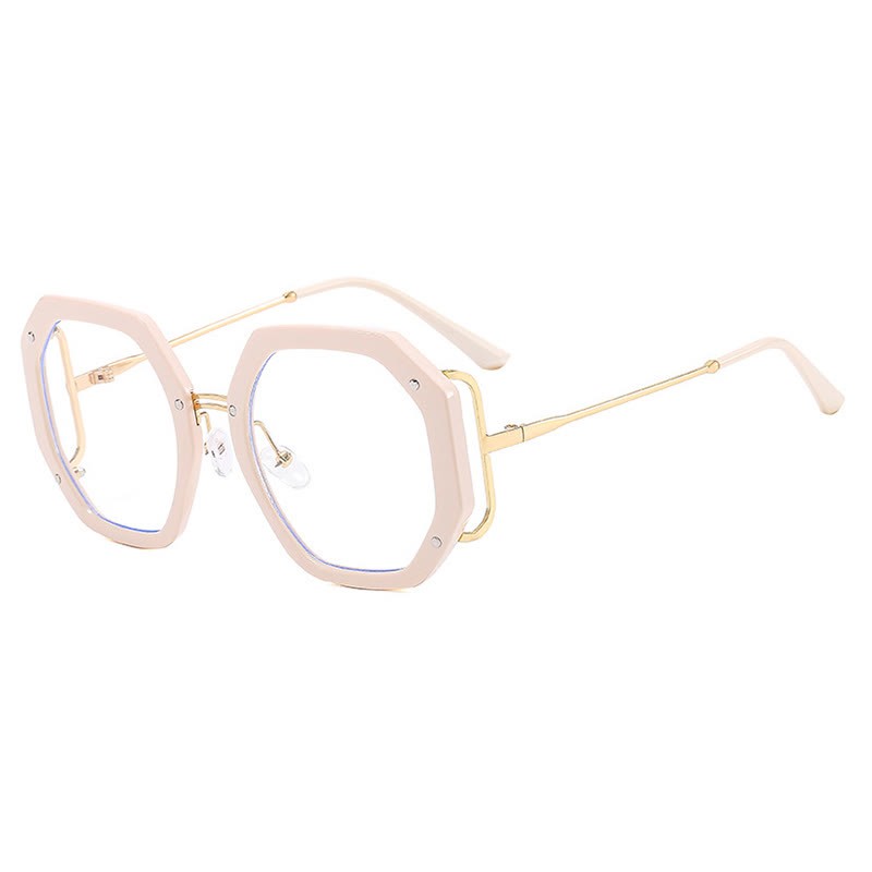 Spykay™ EG26764 Oversized Geometric Frame Anti-blue Light Glasses