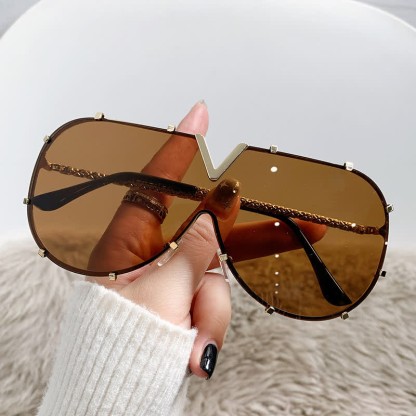 Spykay™ SG60833 'V' Design Hipster Aviator Sunglasses