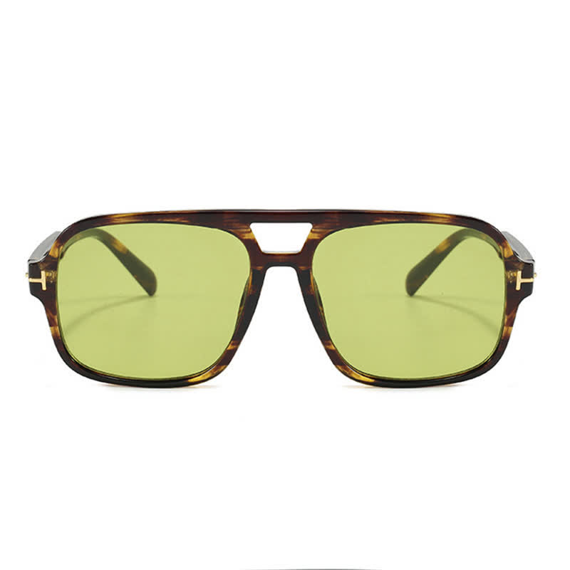 Spykay™ SG60710 Double Bridges Retro-Vintage Aviator Sunglasses - image 3