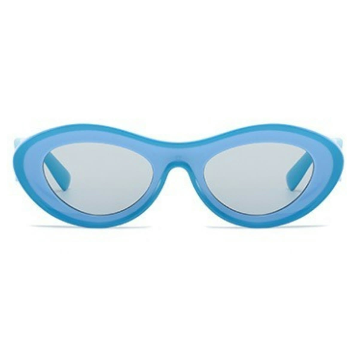 Spykay™ SG1011 Y2K Oval Frame Dopamine Color Sunglasses