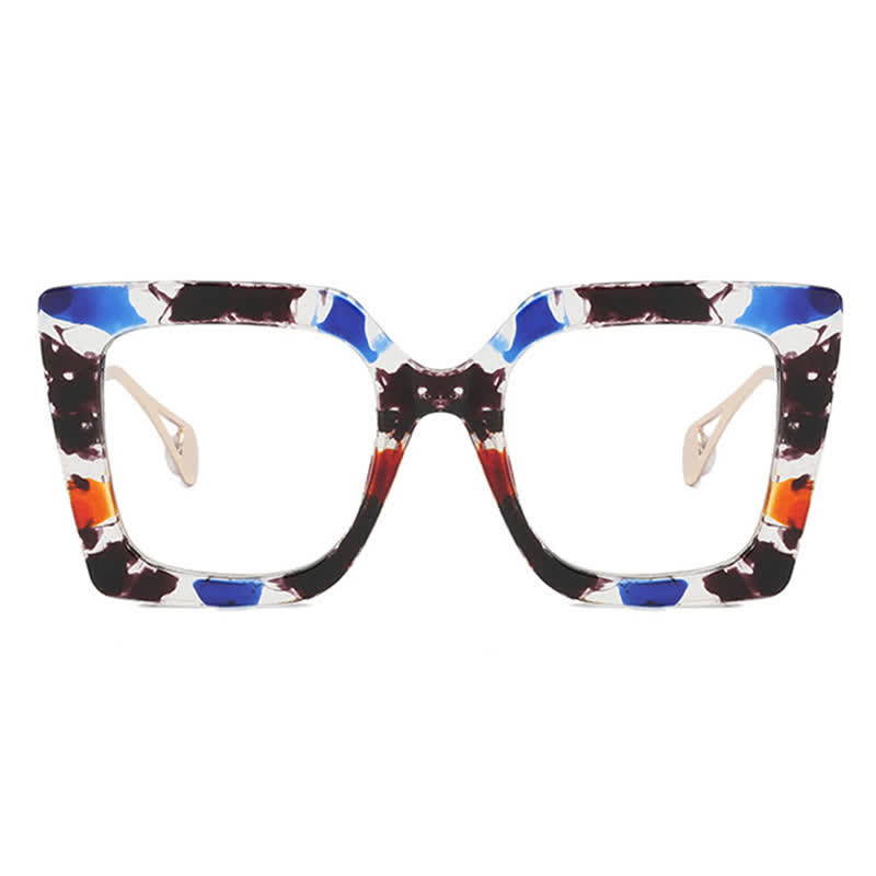 Spykay™ EG26765 Oversized Square Frame Anti-blue Light Glasses
