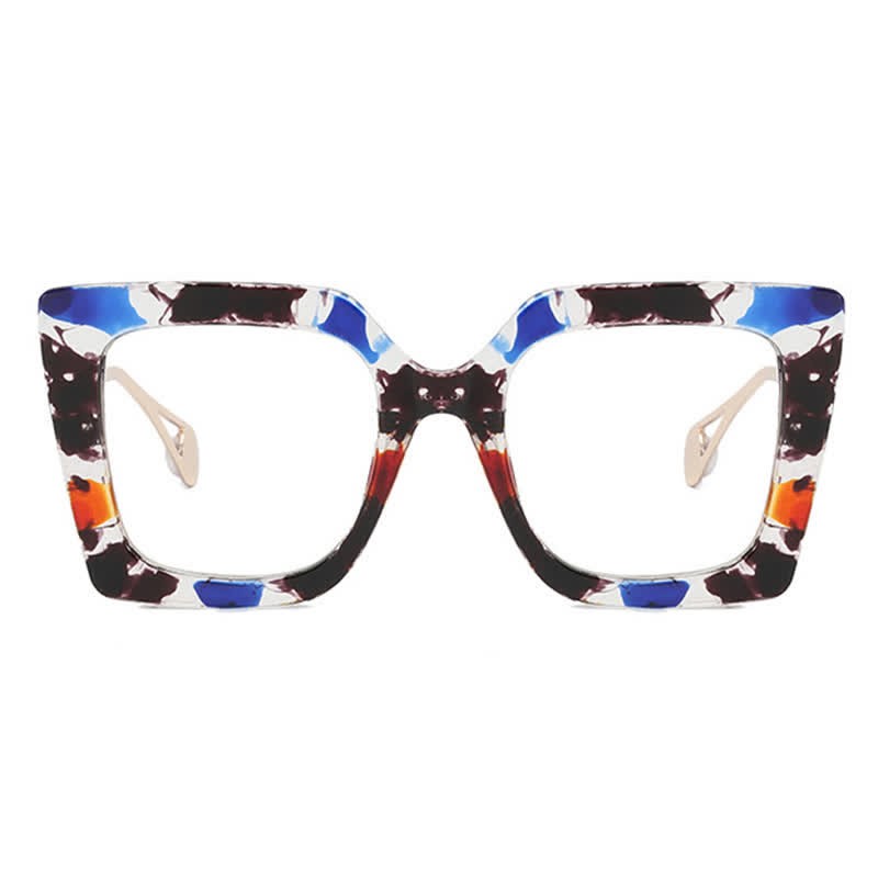 Spykay™ EG26765 Oversized Square Frame Anti-blue Light Glasses