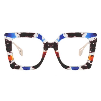 Spykay™ EG26765 Oversized Square Frame Anti-blue Light Glasses